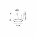 Wever & Ducré Kujo 2.0 Hanglamp