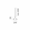 Wever & Ducré Odrey 1.6 Hanglamp