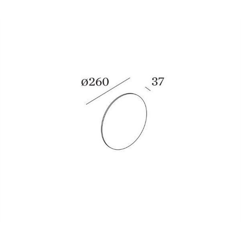 Wever & Ducré Miles 3.0 Round Wandlamp