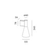 Wever & Ducré Odrey Wall 1.5 Wall lamp