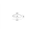 Wever & Ducré Mirro 2.0 Plafondlamp / Wandlamp