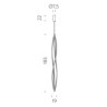 Nemo In the wind vertical Suspension lamp