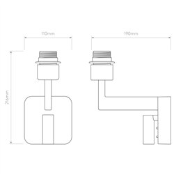 Astro Beaumont Reader | Wall lamp