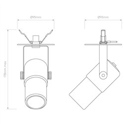 Astro Stage Recessed | Recessed spot