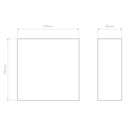 Astro Tile 170 Phase | Wall lamp