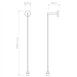 Astro Wall Pendant | Wall lamp