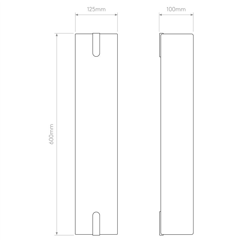 Astro Elba 600 Wall | Wandlamp
