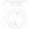Astro Ceiling Base 290 | Ceiling lamp
