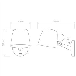 Astro Imari Adjustable Wall | Wall lamp
