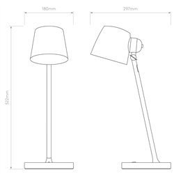 Astro Imari Desk | Table lamp
