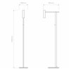 Astro Leda Floor | Floor lamp