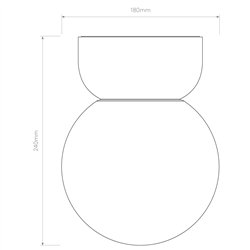 Astro Lyra Ceiling 180 | Ceiling lamp
