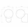 Astro Lyra Wall Single | Wall lamp