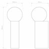 Astro Ortona Single | Wall lamp