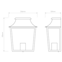 Astro Richmond Wall 235 | Wall lamp