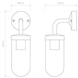 Astro Tressino | Wall lamp