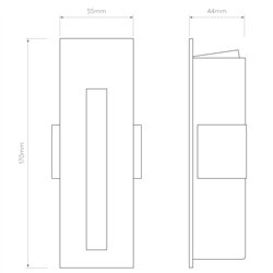 Astro Borgo 55 | Recessed spot