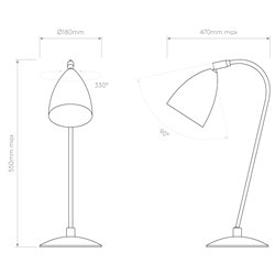 Astro Joel Table | Table lamp
