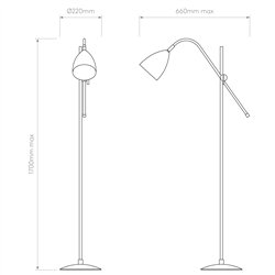 Astro Joel Floor | Floor lamp