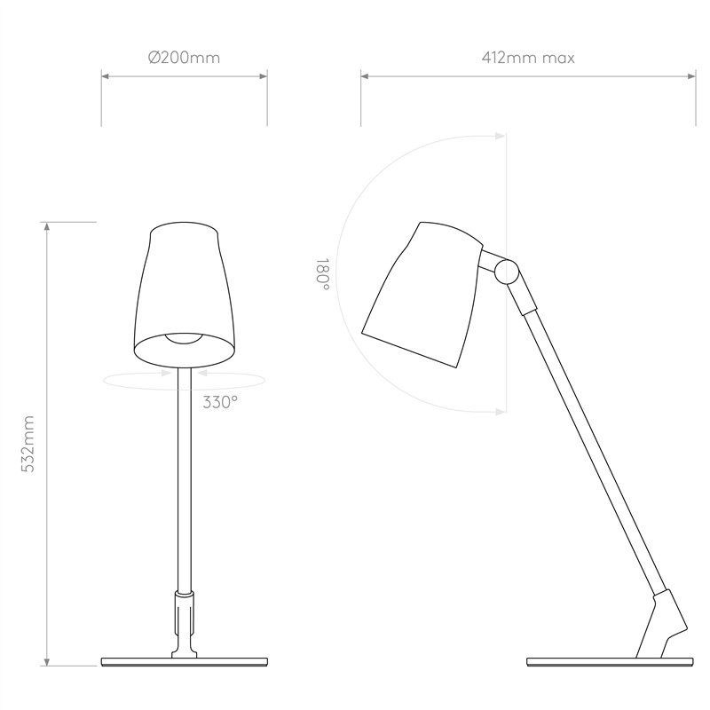 Astro Atelier Desk | Tafellamp