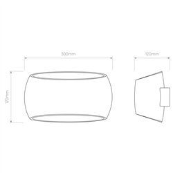 Astro Aria 300 | Wall lamp