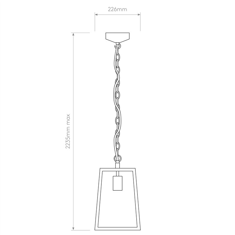 Astro Calvi Pendant 305 | Hanglamp