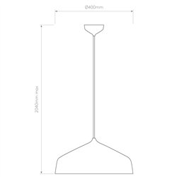 Astro Ginestra 400 | Suspension lamp
