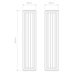 Astro Boston 370 | Wall lamp