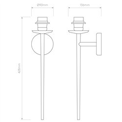 Astro Beauville | Wall lamp