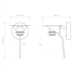 Astro Mitsu Wall | Wall lamp