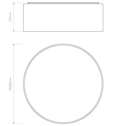 Astro Cambria 380 | Ceiling lamp