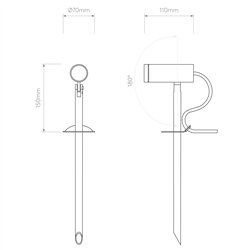 Astro Myos | Tuinpaal | Garden lamp