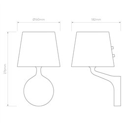 Astro Millie | Wall lamp