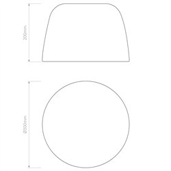 Astro Taiko 300 | Ceiling lamp