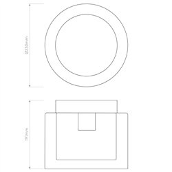 Astro Arezzo ceiling | Ceiling lamp