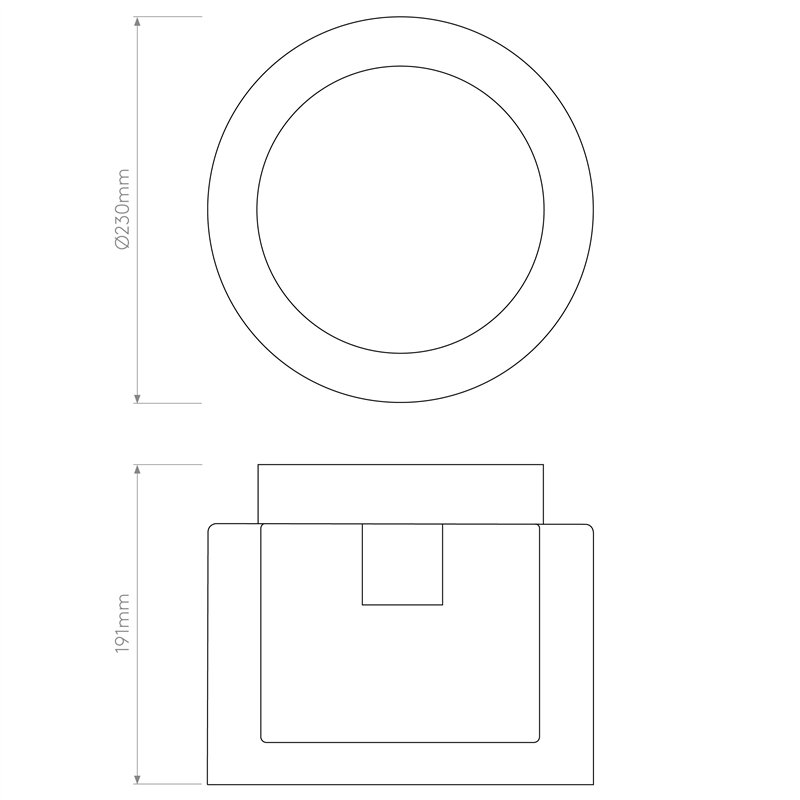 Astro Arezzo ceiling | Plafondlamp