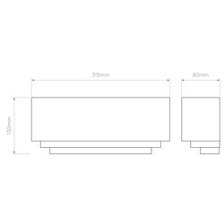 Astro Amalfi 315 | Wall lamp
