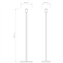 Astro Park Lane Floor | Staanlamp