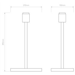 Astro Park Lane Table | Table lamp