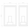 Astro Homefield 130 | Wall lamp