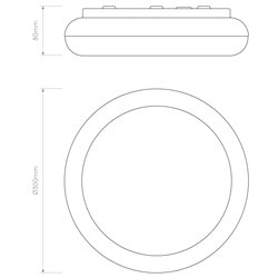 Astro Altea 300 | Ceiling lamp