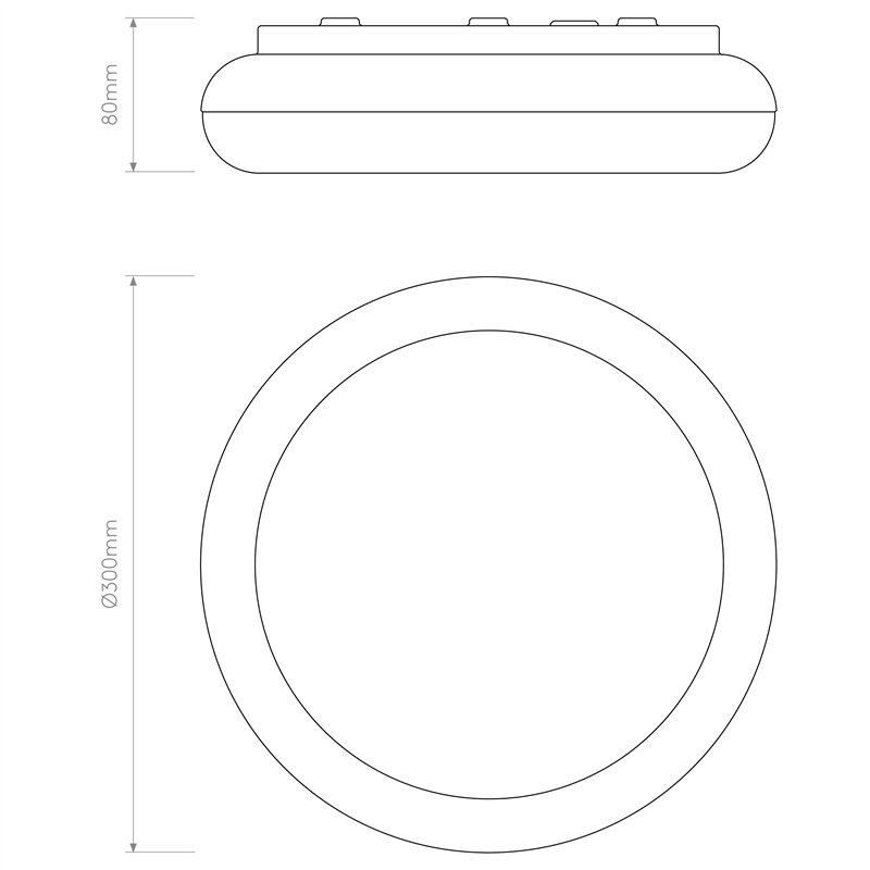 Astro Altea 300 | Plafondlamp