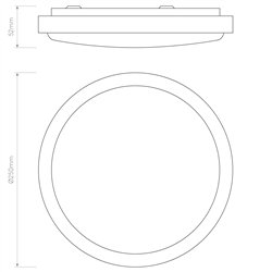 Astro Denia | Ceiling lamp