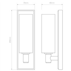 Astro Verona | Wall lamp