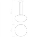 Astro Zeppo Pendant 400 | Hanglamp