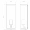Astro Messina 130 | Wall lamp