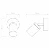 Astro Dartmouth Spot Single | Wall lamp
