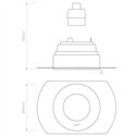 Astro Trimless Round Adjustable | Inbouwspot