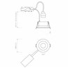 Astro Minima Round Adjustable | Recessed spot