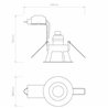 Astro Minima Round Fixed | Recessed spot